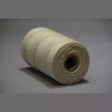 Ficelle de lin 3-fil blanchi 500g