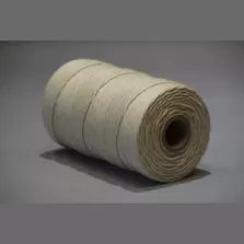 Ficelle de lin 4-fil blanchi 500g