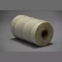 Ficelle de lin 4-fil blanchi 500g