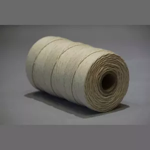 Ficelle de lin 4-fil blanchi 500g