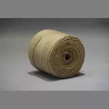Ficelle de lin 4-fil grise 500g