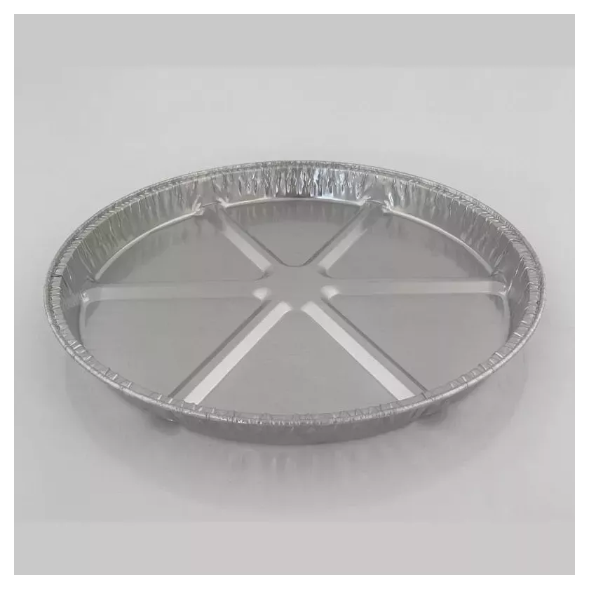 Plat party diametre 40cm 6 compartiments aluminium