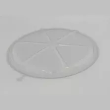 PET couvercle plat party diametre 40cm transparent