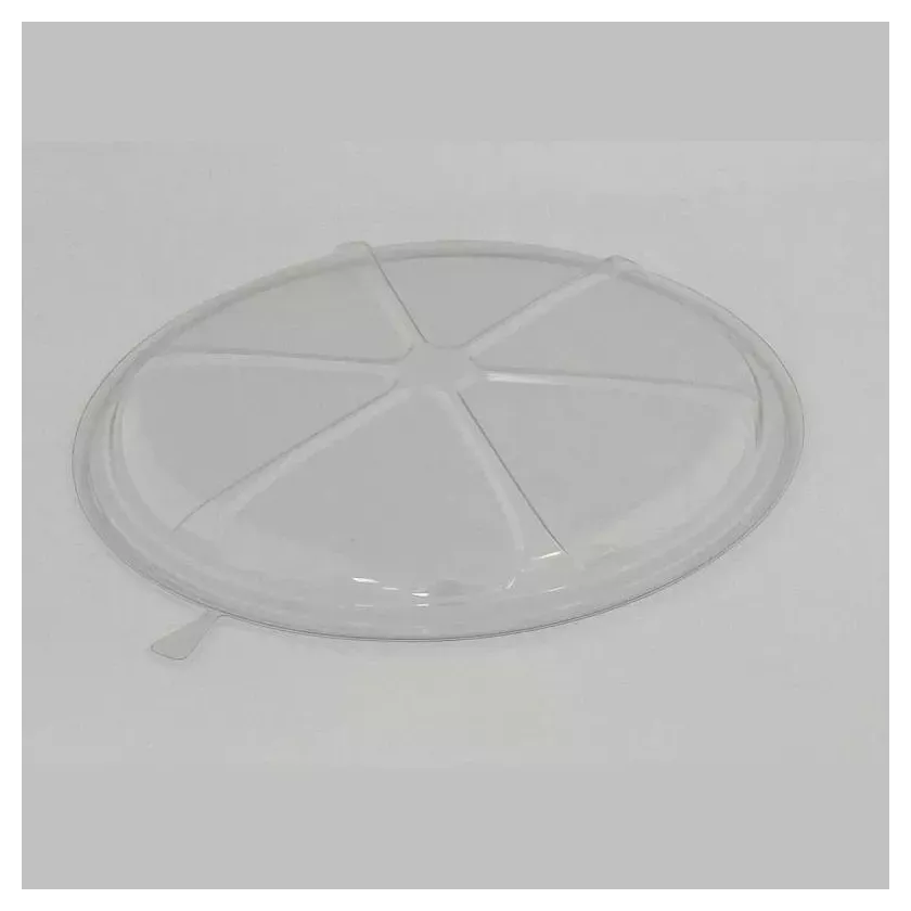 PET couvercle plat party diametre 40cm transparent