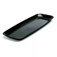 PS plat rectangulaire 17x45cm noir Sabert