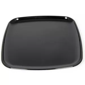 PS plat carre 27x27cm noir injecte Sabert