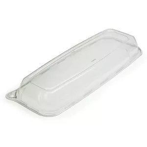 PET couvercle rectangulaire 17x45cm clear Sabert