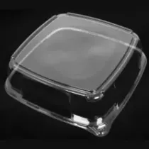 PET square couvercle 27x27cm clear Sabert