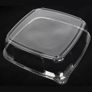 PET square couvercle 27x27cm clear Sabert
