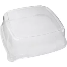 RPET square couvercle 35x35cm clear Sabert