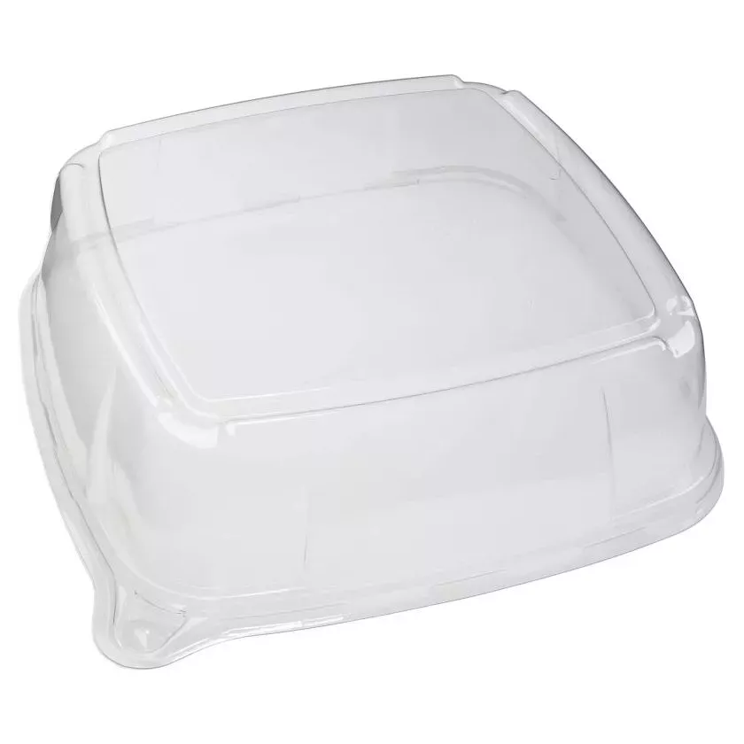 RPET square couvercle 35x35cm clear Sabert