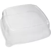 RPET square couvercle 40x40cm clear Sabert
