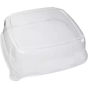 RPET square couvercle 40x40cm clear Sabert
