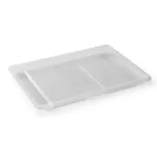 RPET ravier 320x250x20mm rectangulaire transparent 1 compartiment ZEN