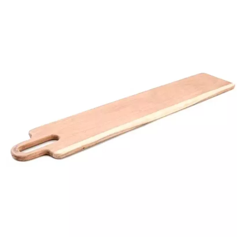 Planche a decouper bois rectangle 80x15cm