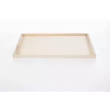Plateau en bois rectangle 450x250x20mm