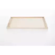 Plateau en bois rectangle 450x250x20mm