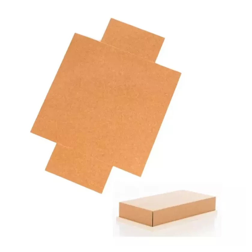 Couvercle carton pour plateau rectangle 450x250xh110mm