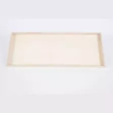 Plateau en bois rectangle 600x250x20mm