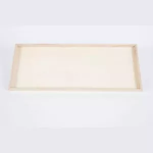 Plateau en bois rectangle 600x250x20mm
