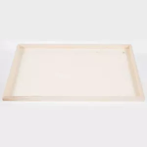 Plateau en bois rectangle 600x400x20mm