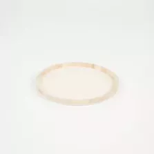 Plateau en bois rond diametre 350x20mm