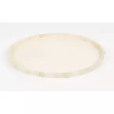 Plateau en bois rond diametre 450x20mm