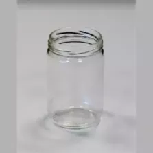Bocal en verre 630ml avec filet