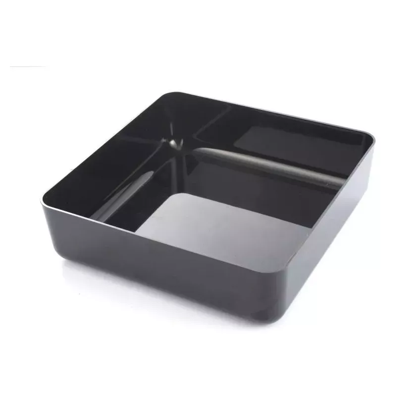 Plat Poliproof noir 28x28x8cm