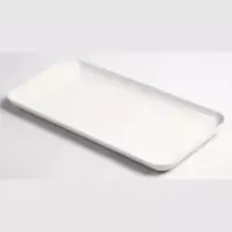 Plat Poliproof blanc 28x14x2cm