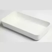 Plat Poliproof blanc 28x14x5cm
