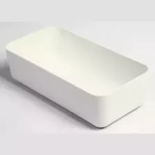 Plat Poliproof blanc 28x14x8cm