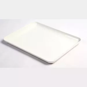 Plat Poliproof blanc 28x21x2cm