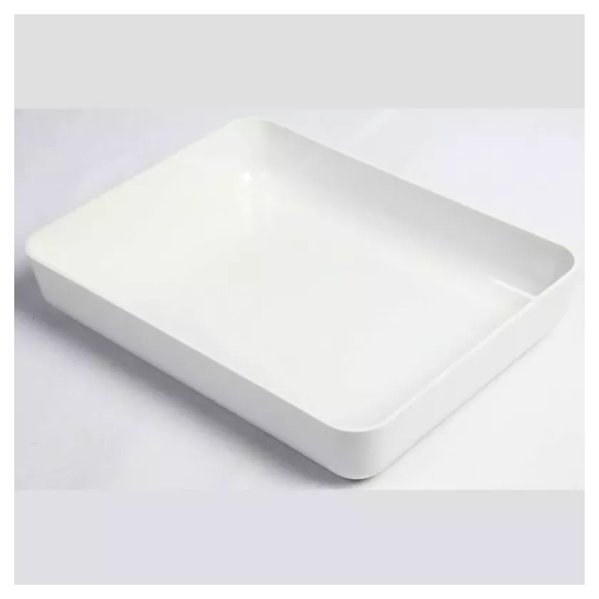 Plat Poliproof blanc 28x21x5cm