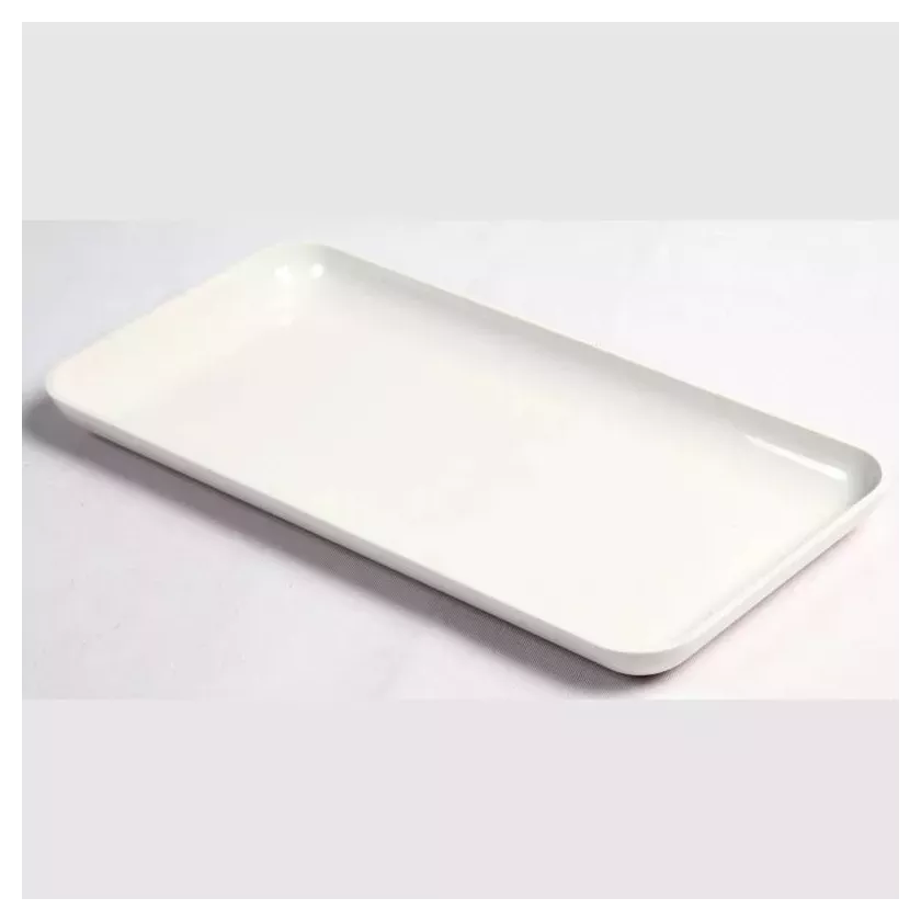Plat Poliproof blanc 21x42x2cm