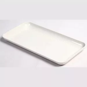 Plat Poliproof blanc 21x42x2cm