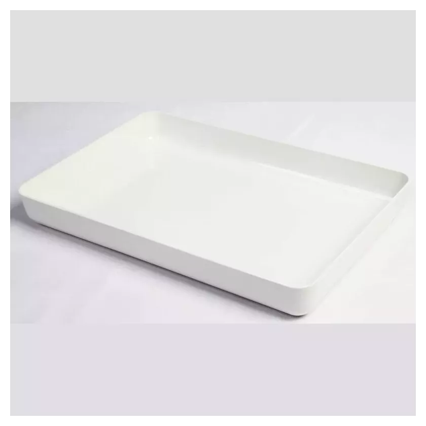 Plat Poliproof blanc 28x42x5cm