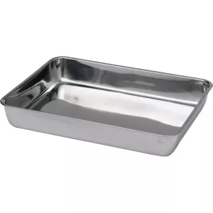 Plat 310x240x48mm inox
