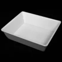 Gastroplex 1-2 80mm blanc 325x265x80mm