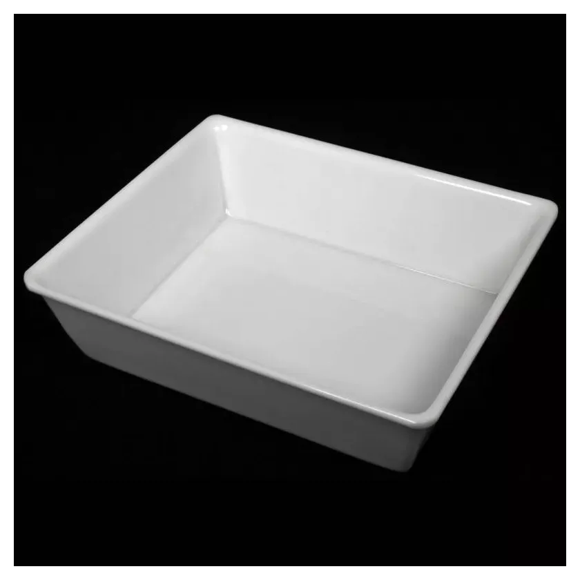 Gastroplex 1-2 80mm blanc 325x265x80mm