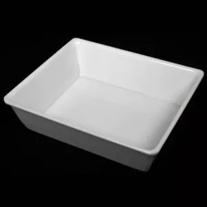 Gastroplex 1-2 80mm blanc 325x265x80mm