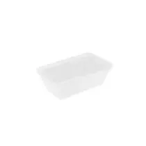 Plexi GN 1/4 50mm blanc 265x162x50mm