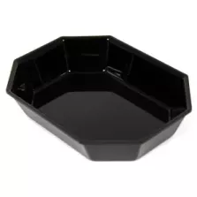 Gastroplex 1-5 octogonal noir 265x200x50mm