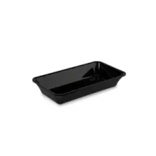 Plexi GN 1/3 50mm noir 325x176x50mm