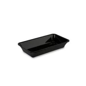 Plexi GN 1/3 50mm noir 325x176x50mm