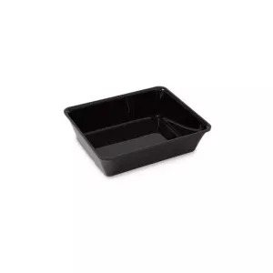Plexi GN 1/2 50mm noir 325x265x50mm