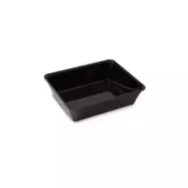 Plexi GN 1/2 80mm noir 325x265x80mm