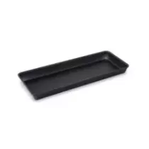 Plexi GN 2/5 40mm noir 530x200x40mm