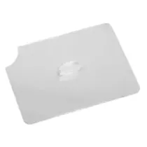 Couvercle saladier rectangle plexi 215x155mm 1 litre