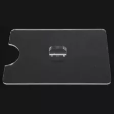 Couvercle saladier rectangle plexi 235x120mm